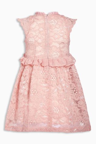 Pink Lace Dress (3mths-6yrs)